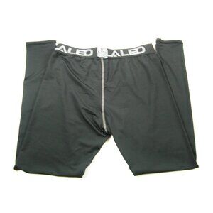 TELALEO Men's Black Compression Pants Leggings Sports Tights M